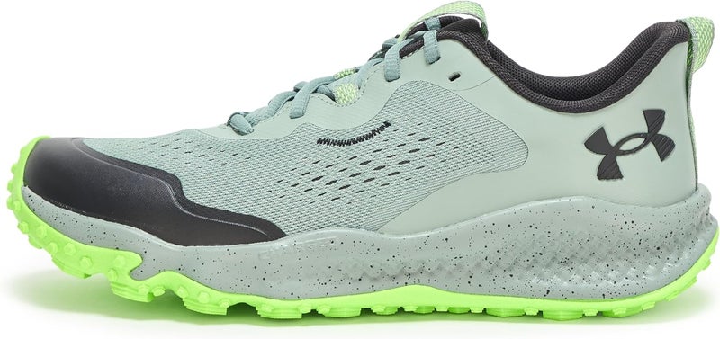 Under Armour Men's Charged Maven Trail Hiking Shoes - Silica Green/Black - Image 2