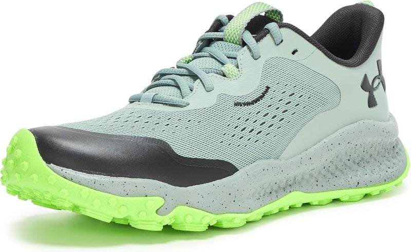 Under Armour Men's Charged Maven Trail Hiking Shoes - Silica Green/Black - Image 1