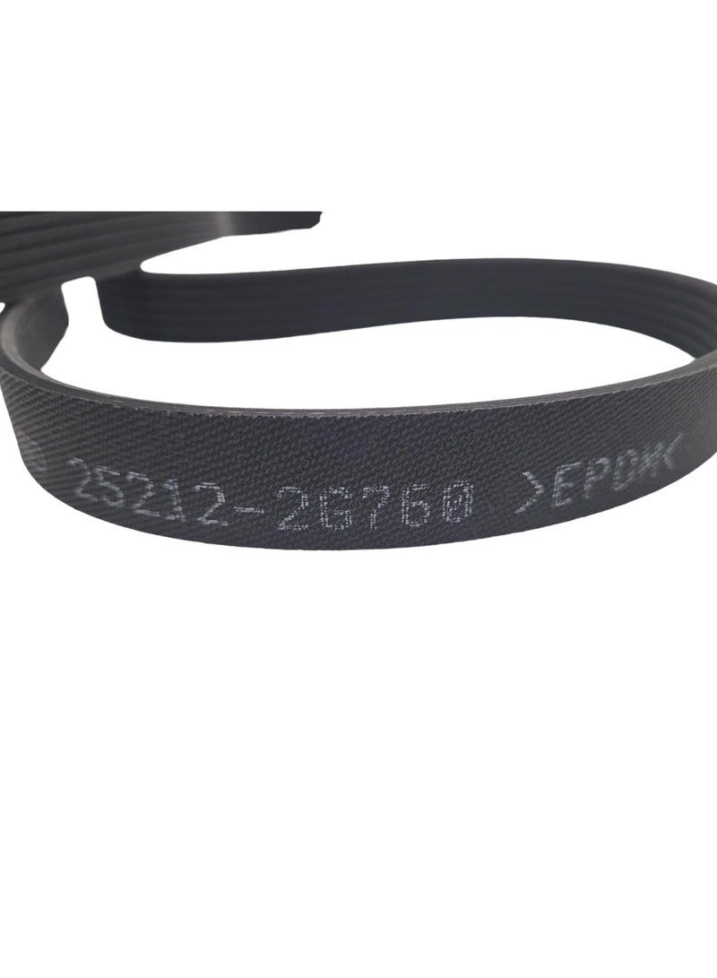 HYUNDAI Genuine 25212-2G760 Ribbed Belt-V / 252122G760 for Select HYUNDAI KIA Kona 18-21 Veloster 19-21 Made in KOREA - Image 5