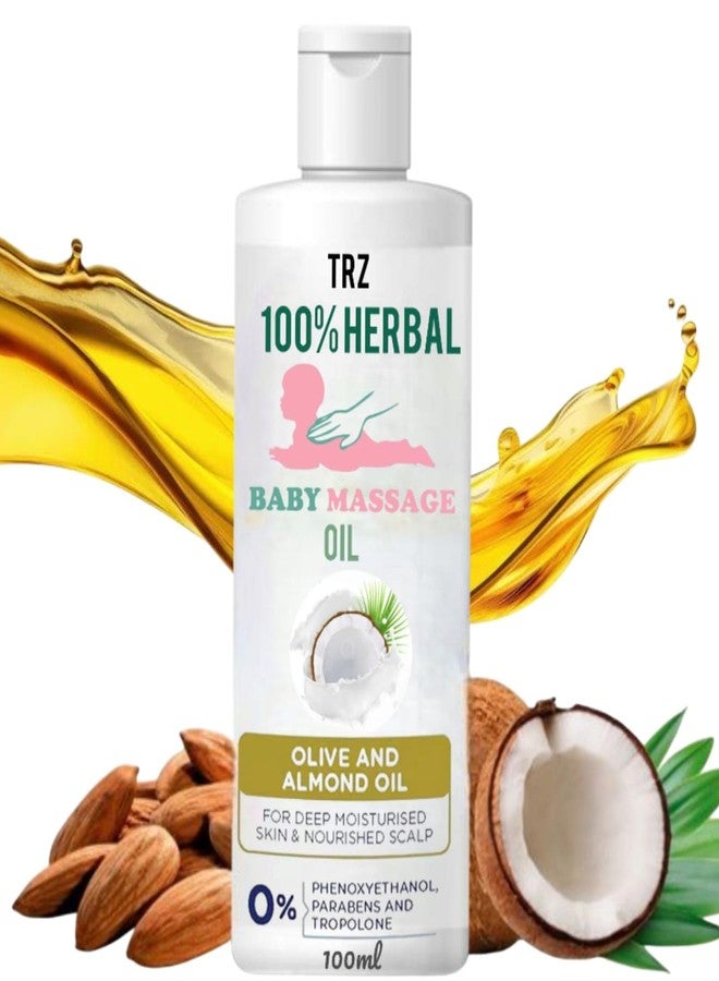 TRZ Child baby massage-oil Baby Whitening MassageOil | Skin Lightening Baby Glow Oil Tel 100 m.l. - Image 3