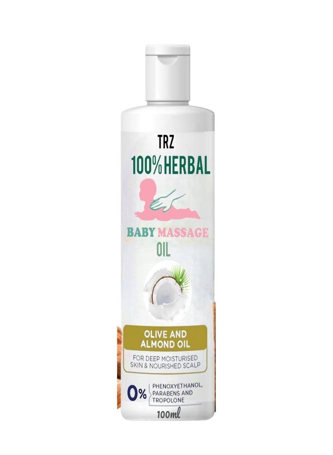 TRZ Child baby massage-oil Baby Whitening MassageOil | Skin Lightening Baby Glow Oil Tel 100 m.l. - Image 1