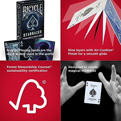 Bicycle Stargazer Playing Card Game for All Ages,Pack of 1 - Image 3