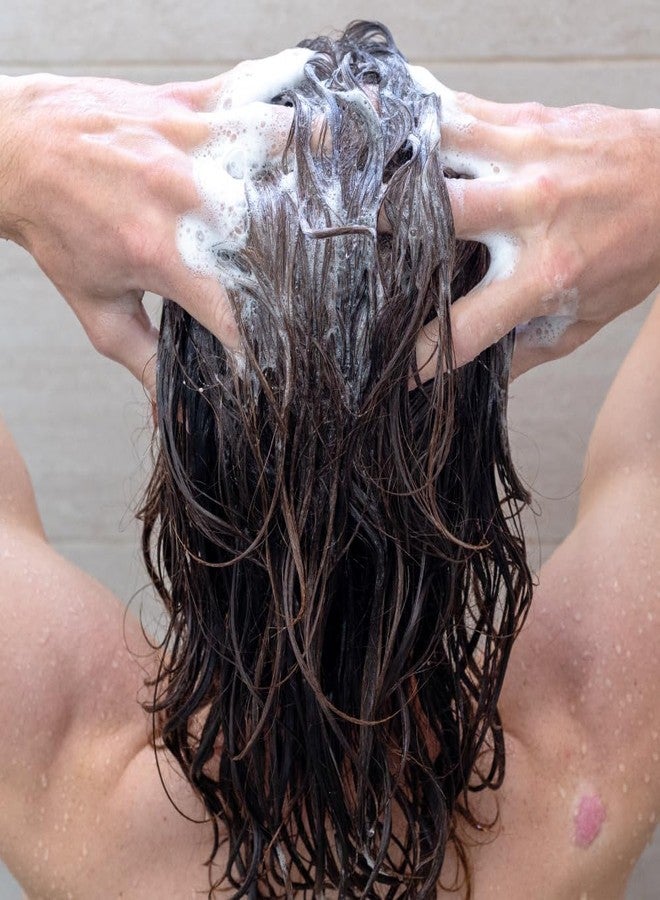 ZEUS Daily Moisturizing Shampoo for Men with Natural Fruit Extracts to Cleanse, Strengthen, Hydrate, Nourish and Smooth Hair for Lasting Strength & Shine (Made in USA) 8 oz. - Image 3