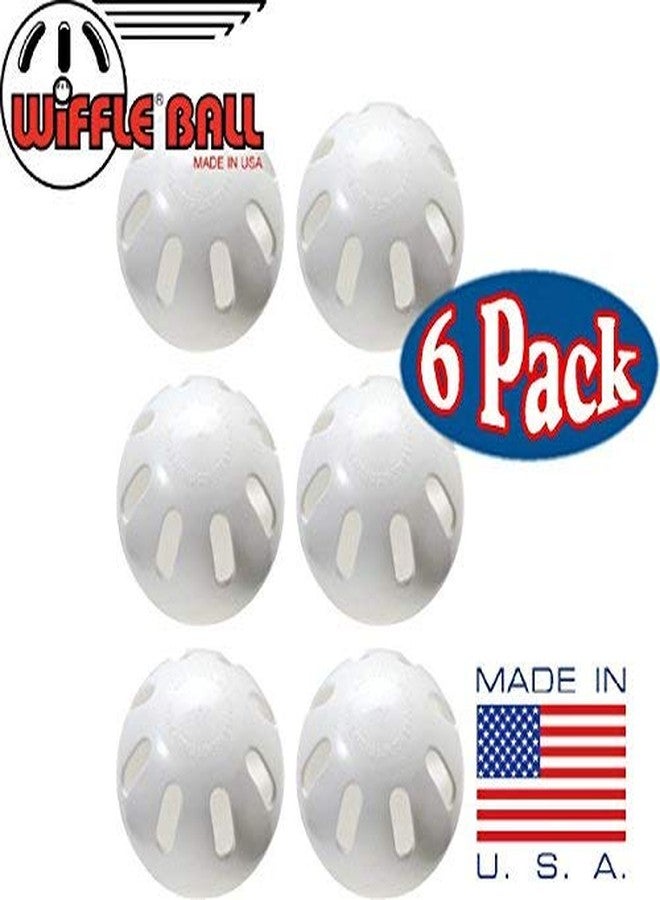 WIFFLE Ball 6 Baseballs Official Size 6 Pack Ball 32" Bats 2 Pack Set - Image 4