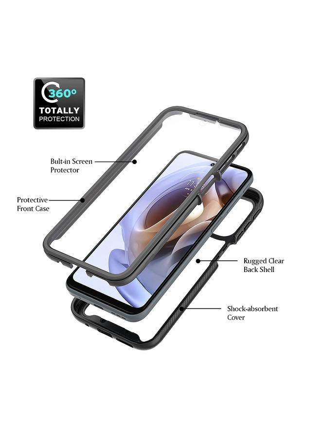 S-TOP Case For Motorola Moto G51 5G Starry Sky Full Body Hybrid Shockproof Phone Case - Image 3