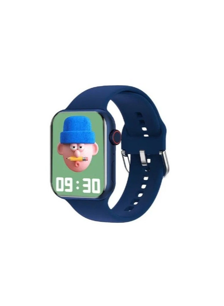 HW HW8 Max Smart Watch 1.99 Inch Series 8 NFC Heart Rate Monitor Track Voice Assistant IP67 Waterproof Color-BLUE  - Image 1