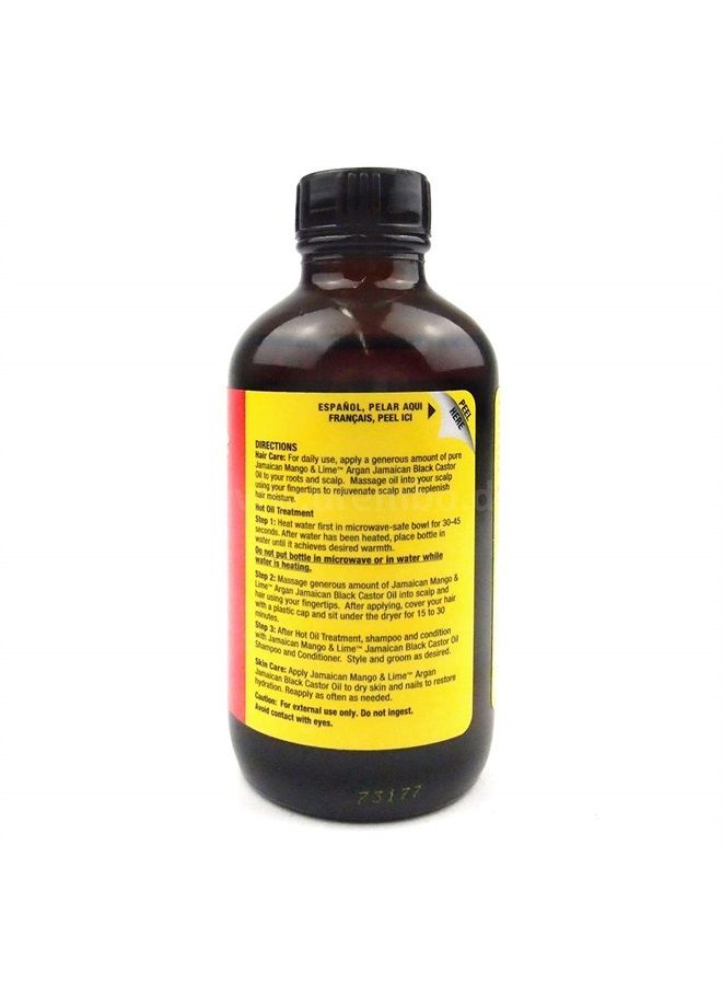Jam. Mango & Lime Black Castor Oil Argan 4oz