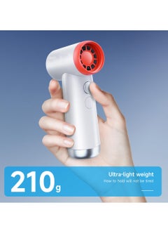 Super Electric Air Duster Air Blower 110000RPM Portable Hand Held Duster for Dusting Cleaning Rechargeable Mini Jet Fan Air Duster 33m/s Wind Speed Blower for Keyboard PC Other Electronics  - Image 4