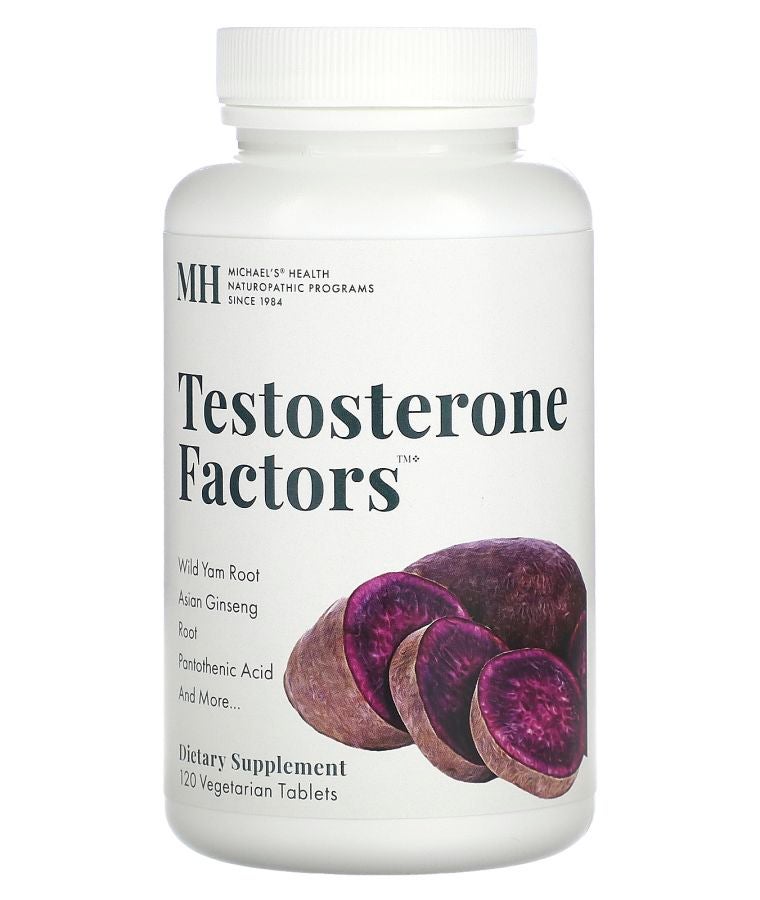 MICHAEL'S Testosterone Factors 120 Vegetarian Tablets