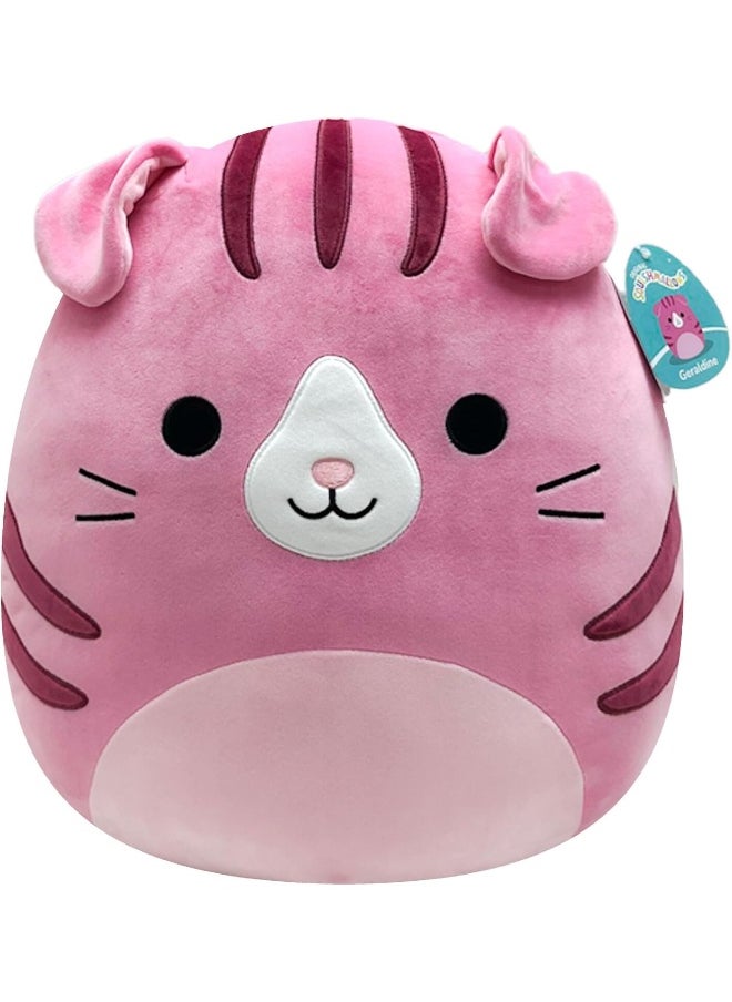 Squishmallows Squishmallows SQK - Large Plush (16") (Geraldine - Pink Scottish Fold Cat)  - Image 1