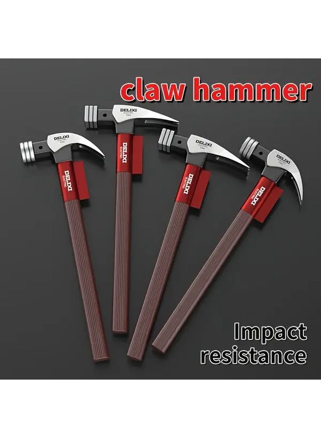 Corner Round Head 10OZ Claw Hammer Household Multifunctional Tool Insulated Handle - Image 4