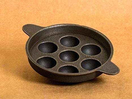 Saibalaji Enterprises Iron 7 Cavity Pan Black - Image 3
