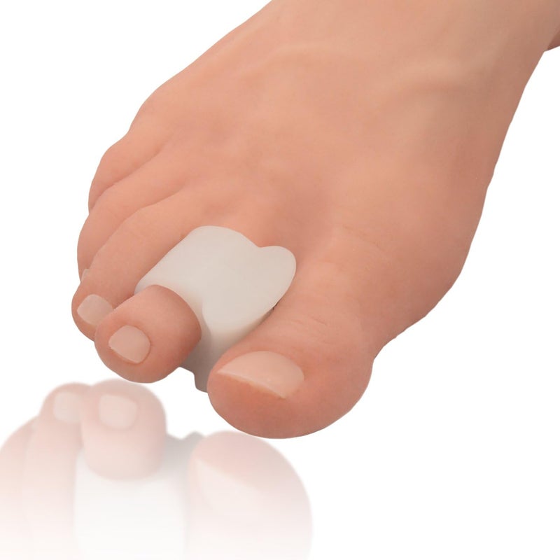 Dr. Frederick's Original Bunion Relief Cushions - 4 ct - Gel Toe Separators for Shoes - Temporary Bunion Corrector for Men & Women