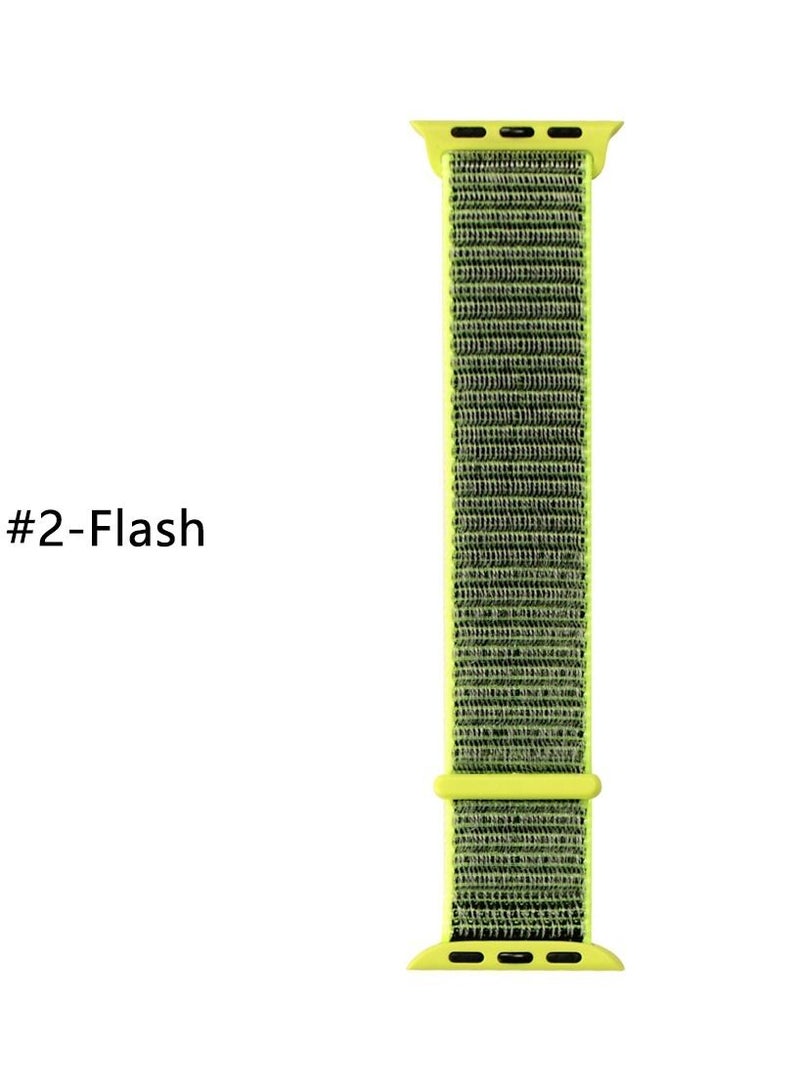 Nylon Sport Band for Apple Watch 45mm,Soft Replacement Strap for iWatch Series 47 - Image 2