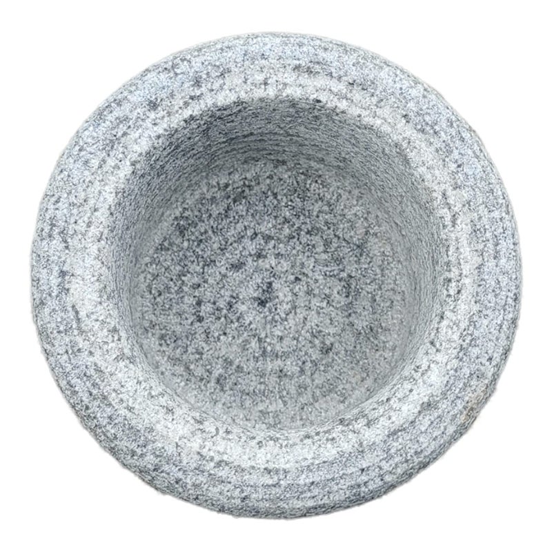 EZAHK Mortar and Pestle Set for Spices Okhli Masher Khalbatta Kharal Mixer Natural Traditional Grinder and Musal Well Design for Kitchen Home Herb 3x3 inch - Image 4