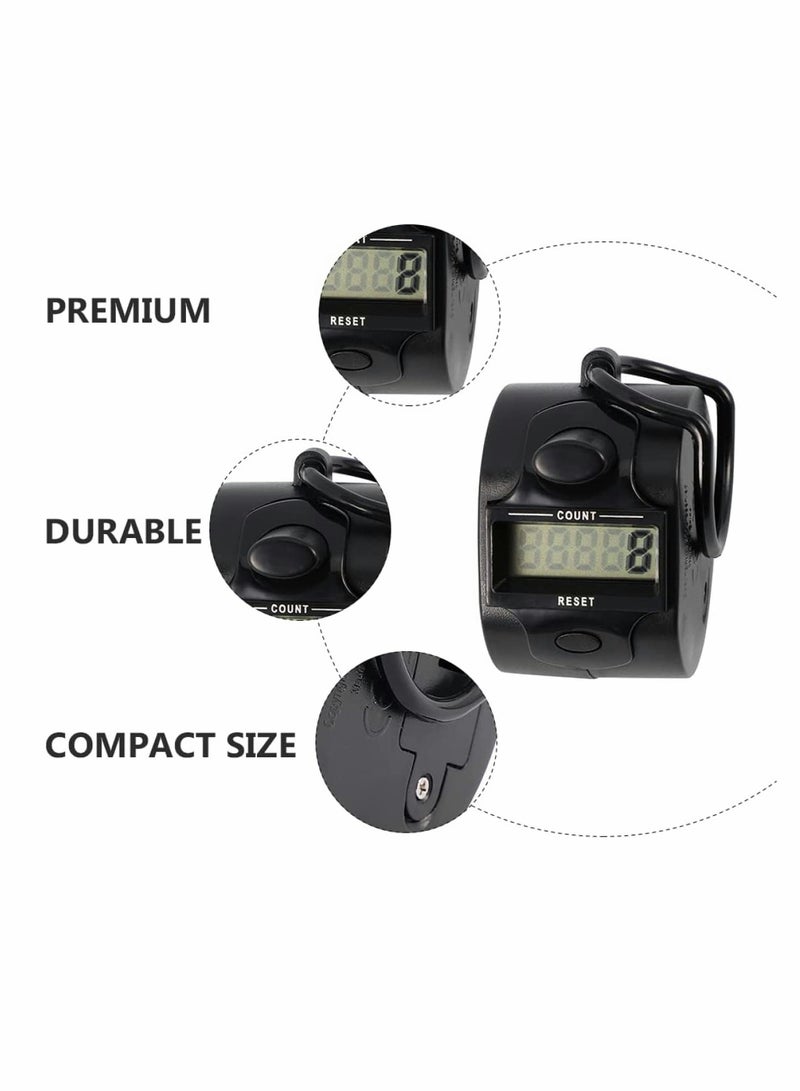 Excefore Digital Counter Sport Electronic Tally Counters Mini LCD Digital Display Portable Manual Electronic Digital Counter 5 Digit Digital Display For Knitting Crochet Coaching Lap Golf Cargo Points - Image 3