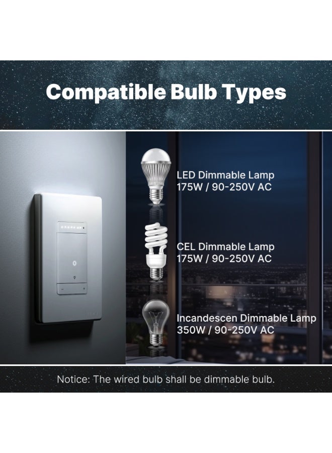 TUYA MOES Tuya Star Ring Zigbee Smart Touch Light Switch, Wall Mounted, App & Alexa Compatible, 1/2/3 Gang - Image 3