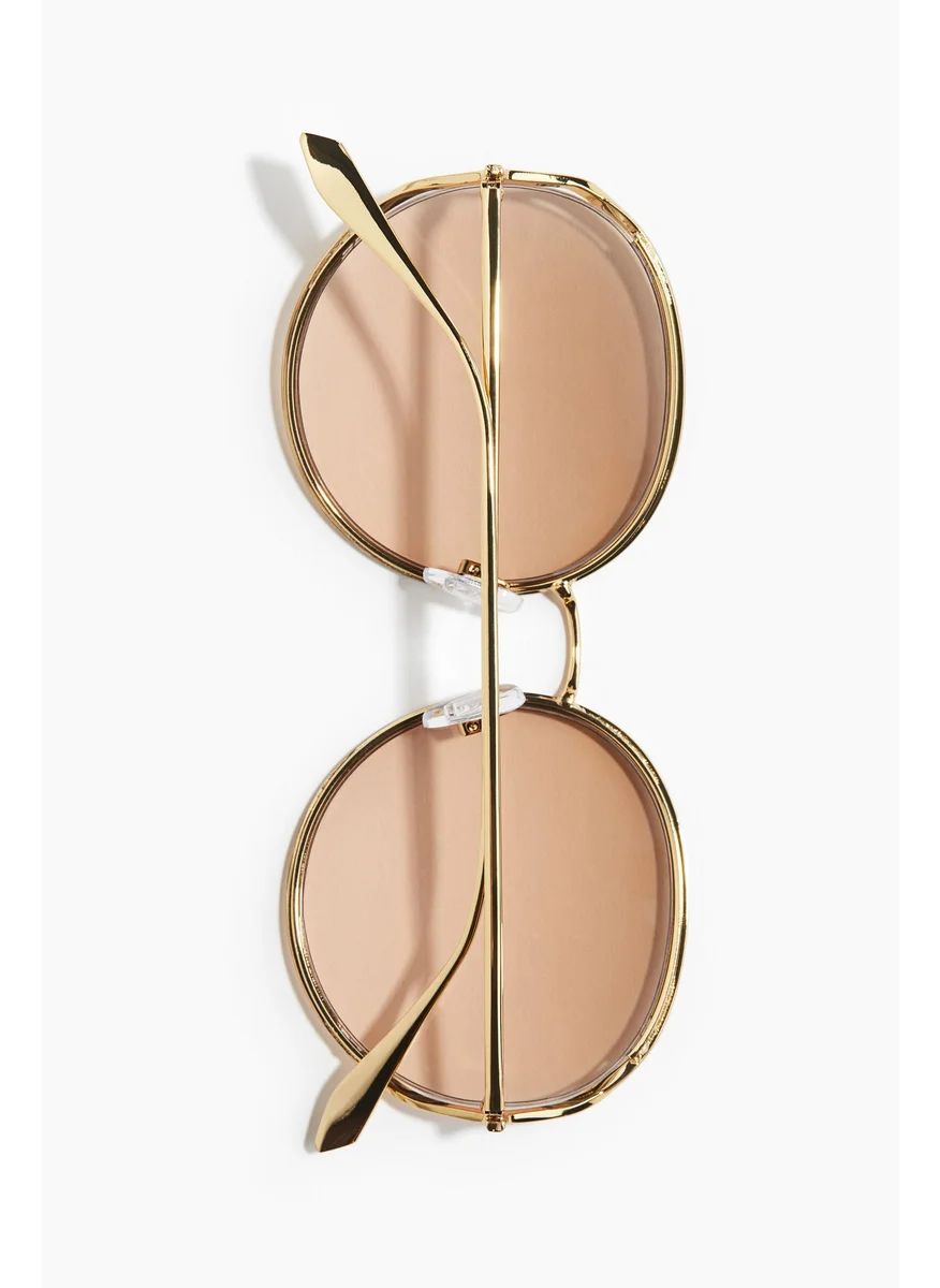 اتش اند ام Round Sunglasses