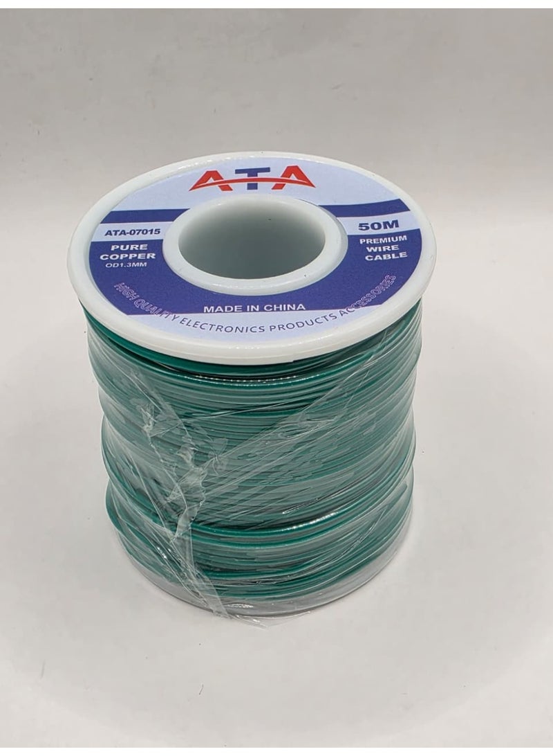 اي تي اي كابل نحاسي نقي ممتاز بسمك 1.3 مم للكهرباء بطول 50 مترًا - Image 3