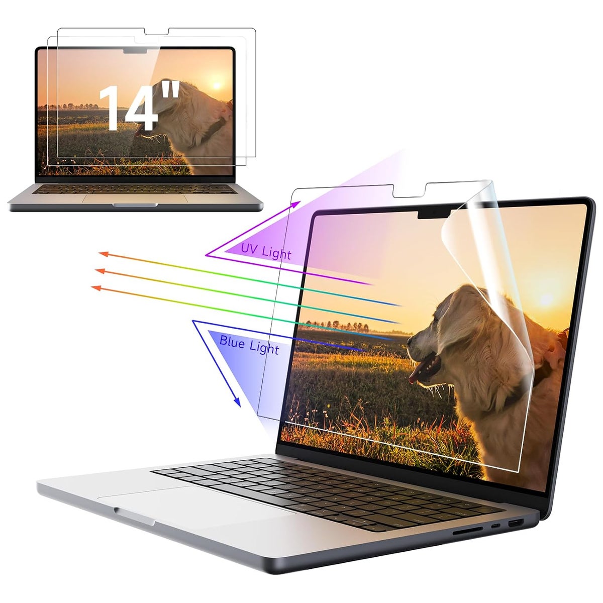 sjet Sjet MacBook Pro 14-inch Screen Protector 14.2 inch Z27D1EE147D045F58955EZ