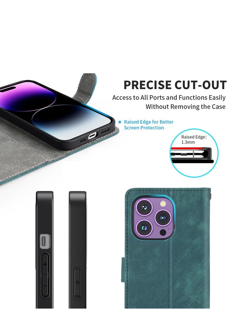 General Zte Blade V50 Vita  Case with [Credit Card Holder] [RFID Blocking],PU Leather Flip Protective Cover  - Image 5