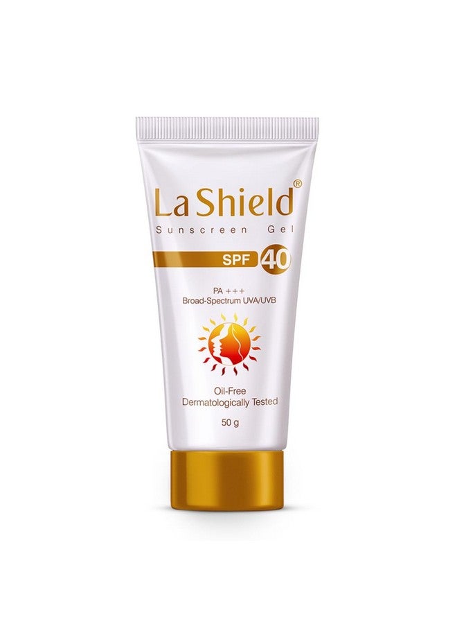 La Shield La Shield SPF 40 PA+++ Mineral Sunscreen Gel | Superior Matte Finish | Oil-free | Lightweight | No white cast | For Acne Prone, Oily or sensitive skin |Dermatologist Prescribed | 50g - Image 1