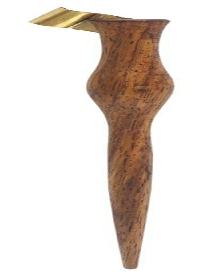 Isomars Calligraphy Holder For Copperplate Calligraphy Rose Wood with Brass Flange - Image 3