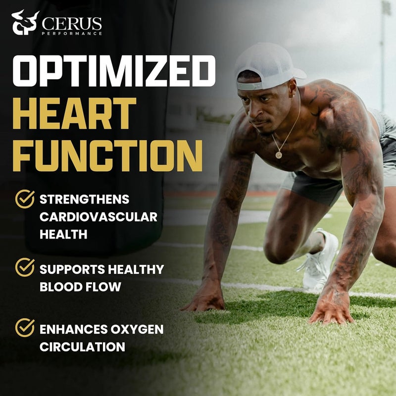 Cerus Performance Flow Pro StimulantFree Endurance PreWorkout  Boosts Stamina Supports Heart Health with Natural Herbs VeganFriendly  4 Fl Oz - Image 4