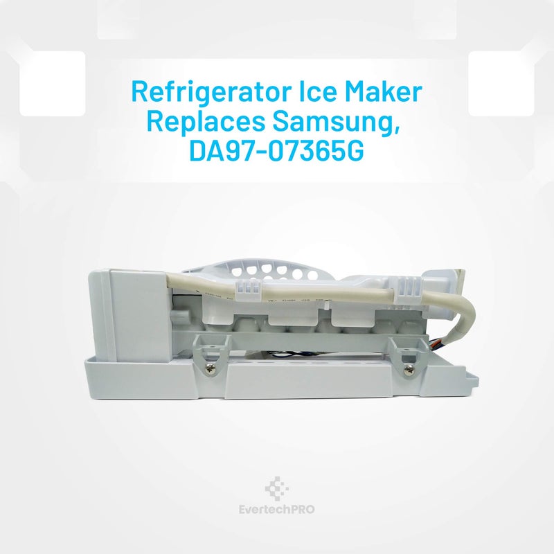 EvertechPRO DA97-07365G Ice Maker Assembly Replacement for Samsung Refrigerator - Image 3