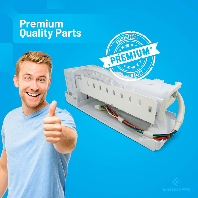 EvertechPRO DA97-07365G Ice Maker Assembly Replacement for Samsung Refrigerator - Image 2
