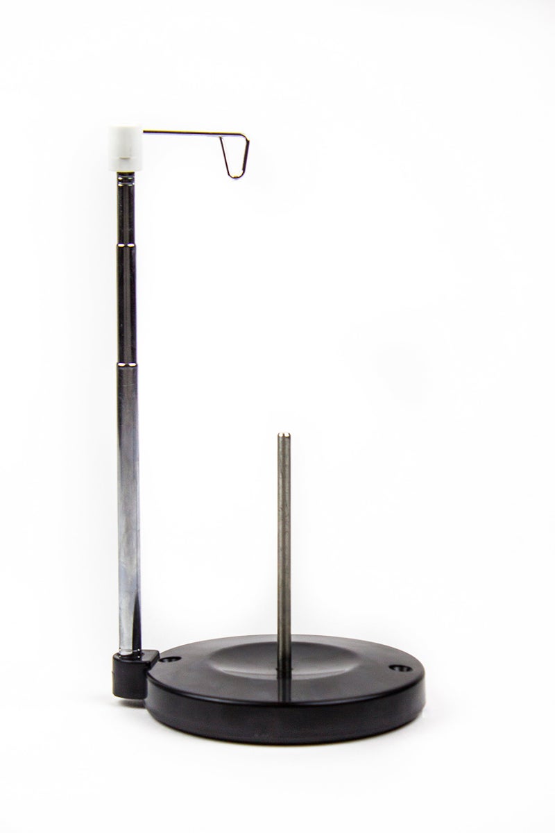 Embroidex Adjustable Single Thread Spool Holder – Stand alone Embroidery, Sewing or Quilting Thread Holder or Stand – Ensures Smoother Feed = Heavy Plastic Base - Image 3