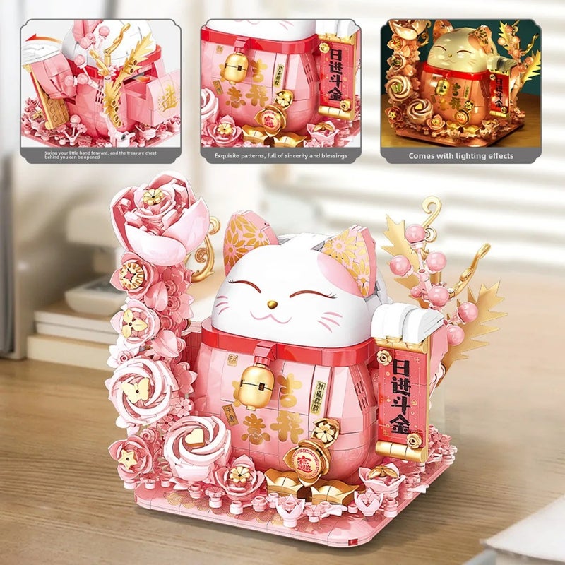 Y&D LEGO Compatible Dragon Year New Year Spring Festival Building Blocks Lion Dance Toy 1:24 Scale Educational Building Set Gift for Kids - Image 5