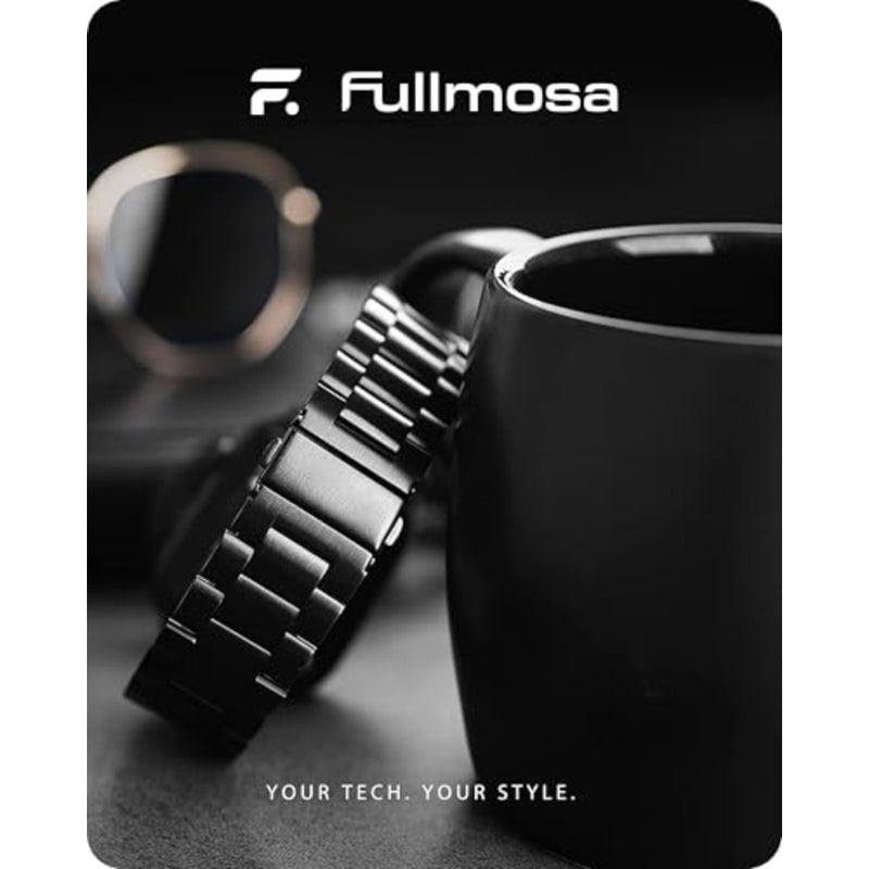 سوار معدني Fullmosa مع جراب متوافق مع حزام ساعة Apple 49 مم 46 مم 45 مم 44 مم 42 مم 41 مم 40 مم 38 مم، سوار ساعة Apple فولاذي لـ iWatch Ultra3/2/1 SE3/SE2/SE Series 11/10/9/8/7/6/5/4/3/2/1 - Image 2