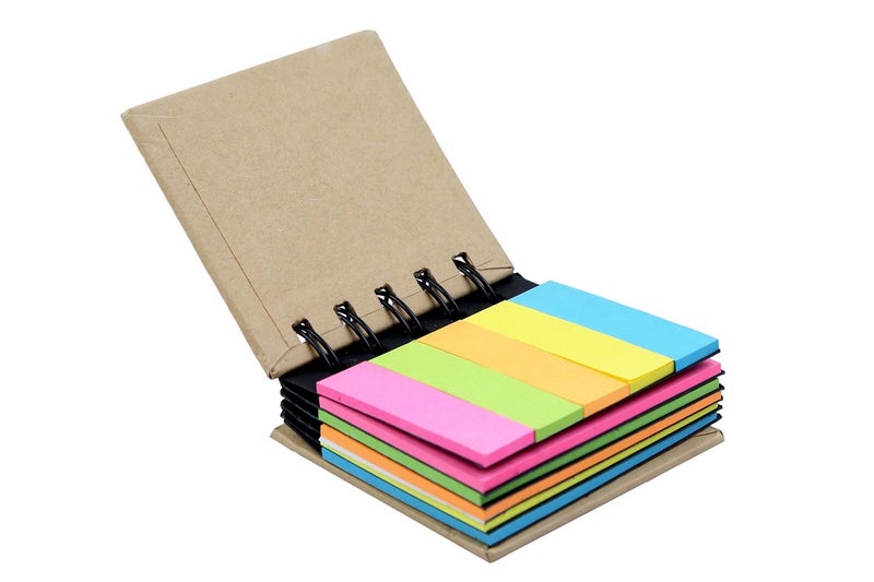 Amigozz Pocket Size Spiral Sticky Note Pad - Image 1