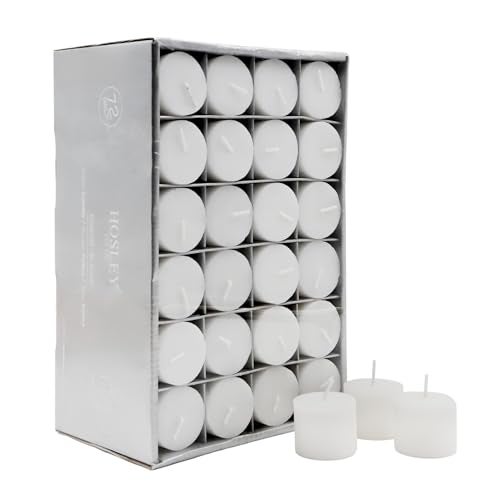 Hosley Unscented White Votive Candles, 72-Pack – Clean-Burning, Long-Lasting 10-12 Hour Burn – Ideal for Weddings, Home Décor, Spa, Events – Bulk Value for Versatile Use - Image 2