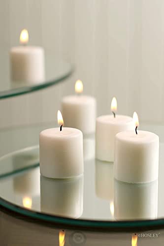 Hosley Unscented White Votive Candles, 72-Pack – Clean-Burning, Long-Lasting 10-12 Hour Burn – Ideal for Weddings, Home Décor, Spa, Events – Bulk Value for Versatile Use - Image 4