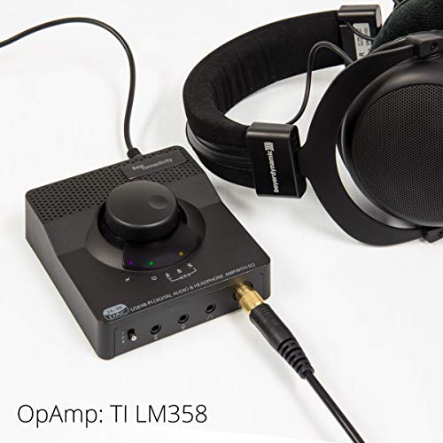 Syba Sonic 24bit 96KHz USB DAC Stereo Headphone Amplifier 2 Stage EQ Digital/Coaxial Output and RCA Output SD-DAC63116 - Image 2