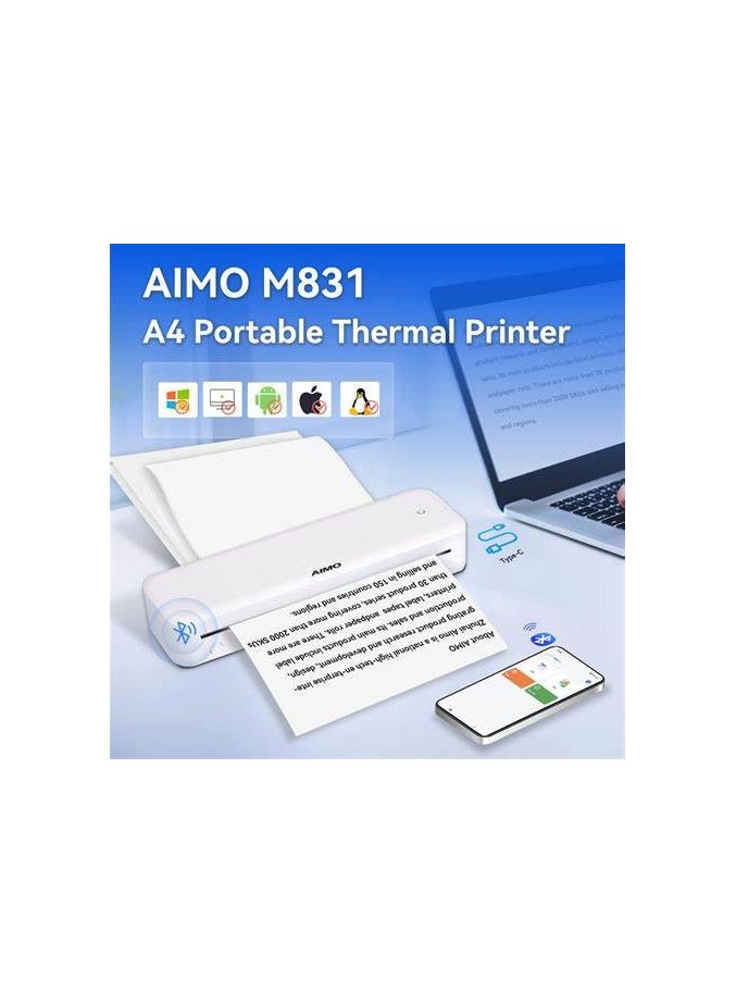 AIMO M831 A4 Thermal Printer - Image 1