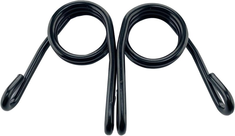 نوابض مقعد الدراجة النارية، 3 أزواج، نوابض عالمية للدراجات النارية من نوع "Scissor Torsion Solo" (سوداء) - Image 1