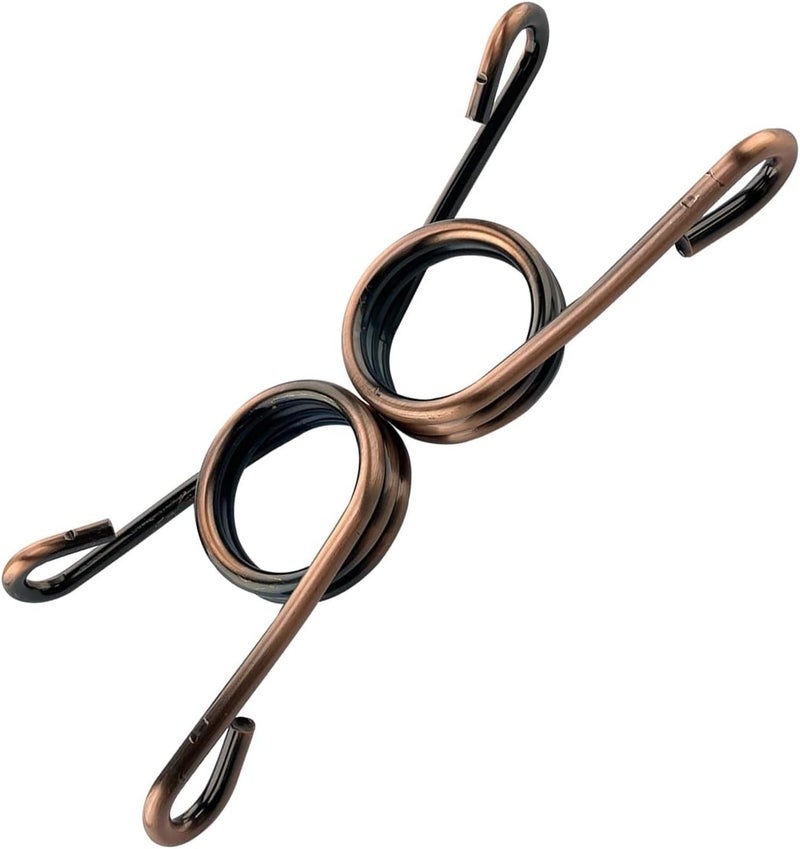 نوابض مقعد الدراجة النارية، 3 أزواج، نوابض عالمية للدراجات النارية من نوع "Scissor Torsion Solo" (سوداء) - Image 4
