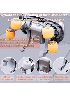 General Mini Neck Massager, Hot Shiatsu Post-Neck Massager, Back & Shoulder Electric Massager, Neck, Back, Shoulder, Leg Massage Pillow, Deep Massage Muscle Relaxation at Home  - Image 5