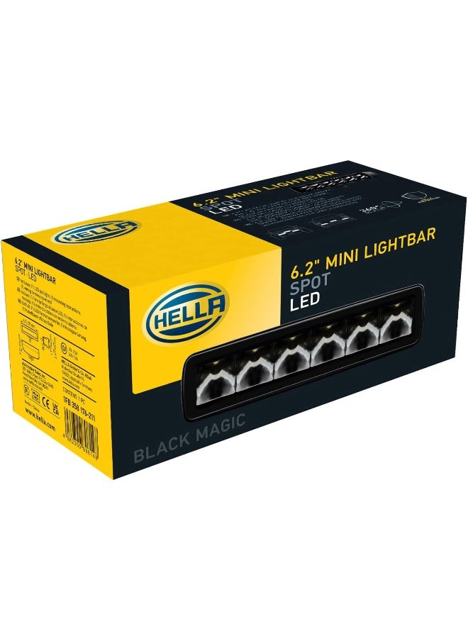 HELLA - 358176211 LED Mini Lightbar 6.2'' Spotlight - Image 1