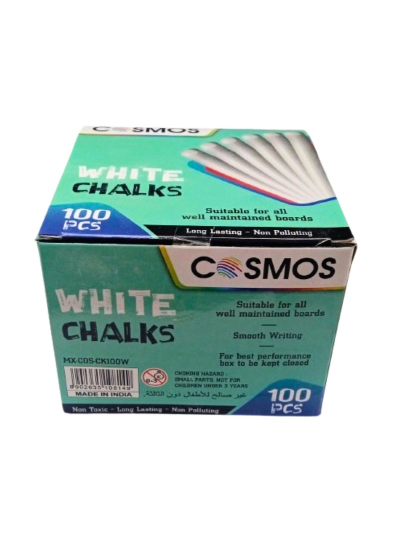 COSMOS White Chalks ( 100 pieces/bx) - Image 2