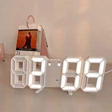 Swabs® Smart Backlight Alarm Clock - Bedroom & Home Alarm Clock with Digital Display for Students & Table - Image 3