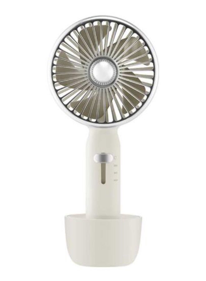 Xiaomi 2-In-1 Mini Retro Desk Portable Fan With USB Cable PAA1036Wzxc Silver/White - Image 1
