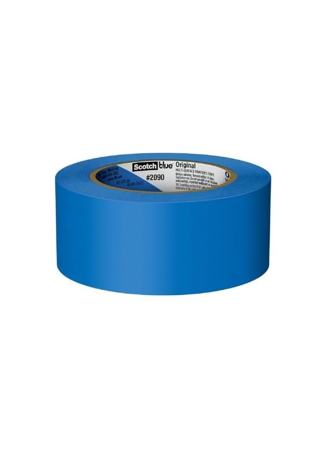 Scotch  Scotch Blue Premium Masking Tape 48mm x 54.8m, 1 roll/pack | Blue color | Masking and Protection | High adhesion | Multi-Surface | For walls, ceiling, metal, wood | Easy to Remove with no residue  - Image 5