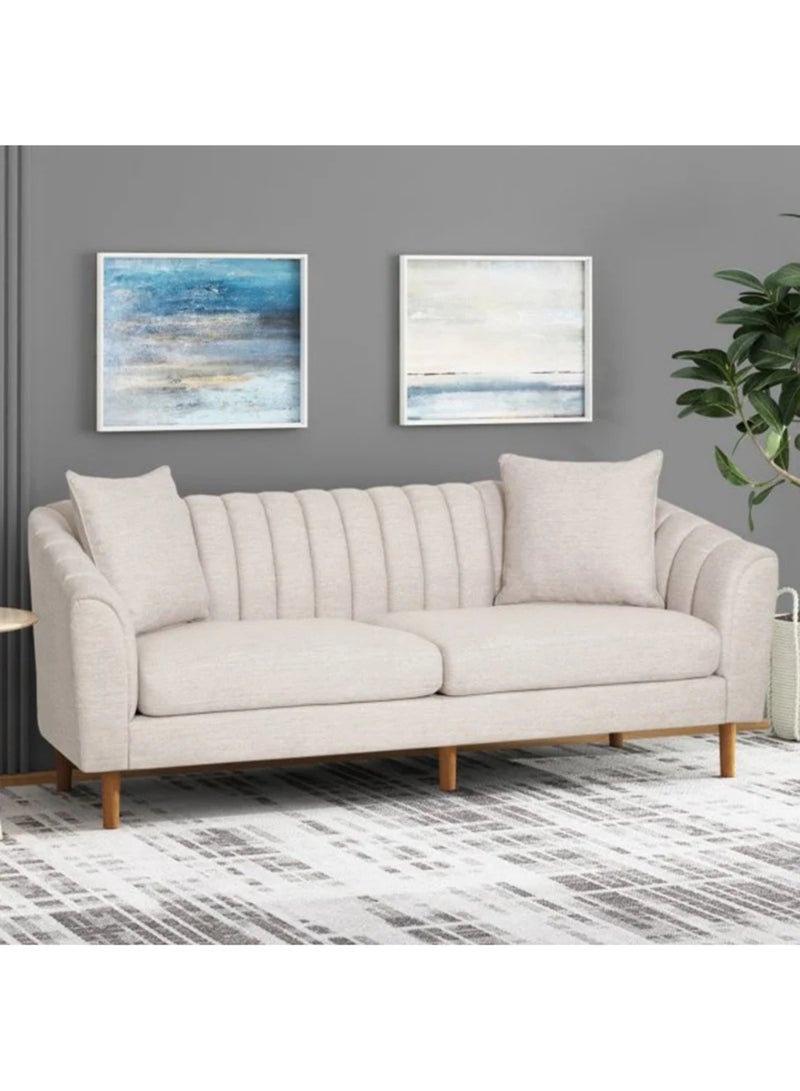 كستم ديكو أريكة معاصرة بمقعدين - أريكة مبطنة حسب الطلب لغرفة المعيشة، بتصميم أنيق مع راحة فائقة - Image 1