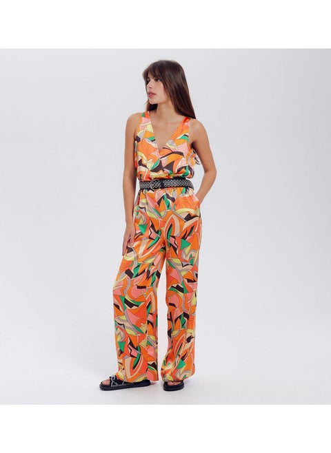 Soft satin jumpsuite