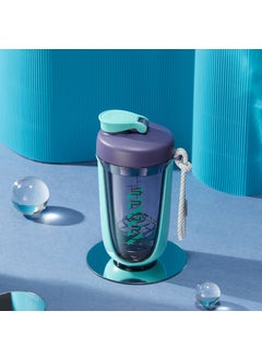Tritan Shaker Fitness Bottle 750ml Large Capacity Scale590ml green PC 590ml green PC
