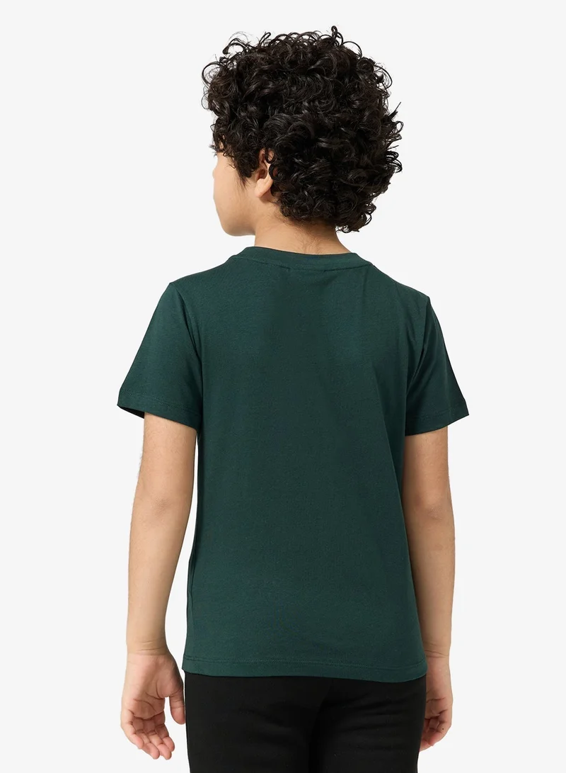 LACOSTE Youth Logo Crew Neck T-Shirt
